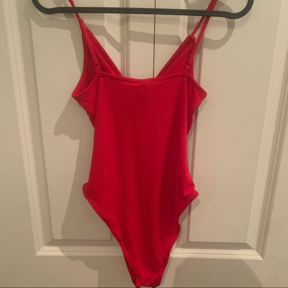 2 for $20 Red bodysuit NWOT - Picture 5 of 6